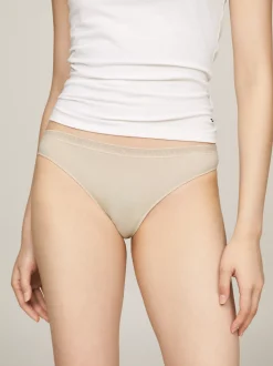 Figi|Bielizna*Tommy Hilfiger Zestaw 3 Par Koronkowych Thongów BLACK/WHITE/MISTY BLUSH