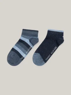 Underwear & Socks*Tommy Hilfiger Zestaw 2 Par Krótkich Skarpetek Dziecięcych JEANS