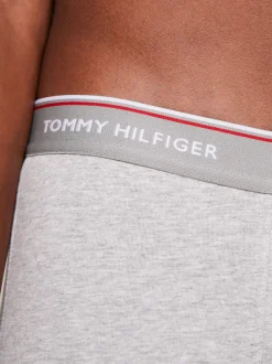 Kąpielówki|Multipacks*Tommy Hilfiger Zestaw 3 Par Obcisłych Bokserek Z Niskim Stanem BLACK/GREY HEATHER/WHITE