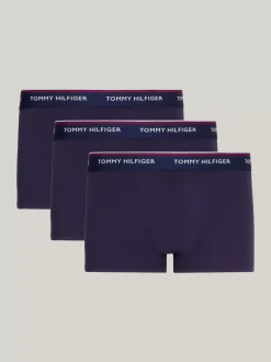 Kąpielówki|Multipacks*Tommy Hilfiger Zestaw 3 Par Obcisłych Bokserek Z Niskim Stanem PEACOAT