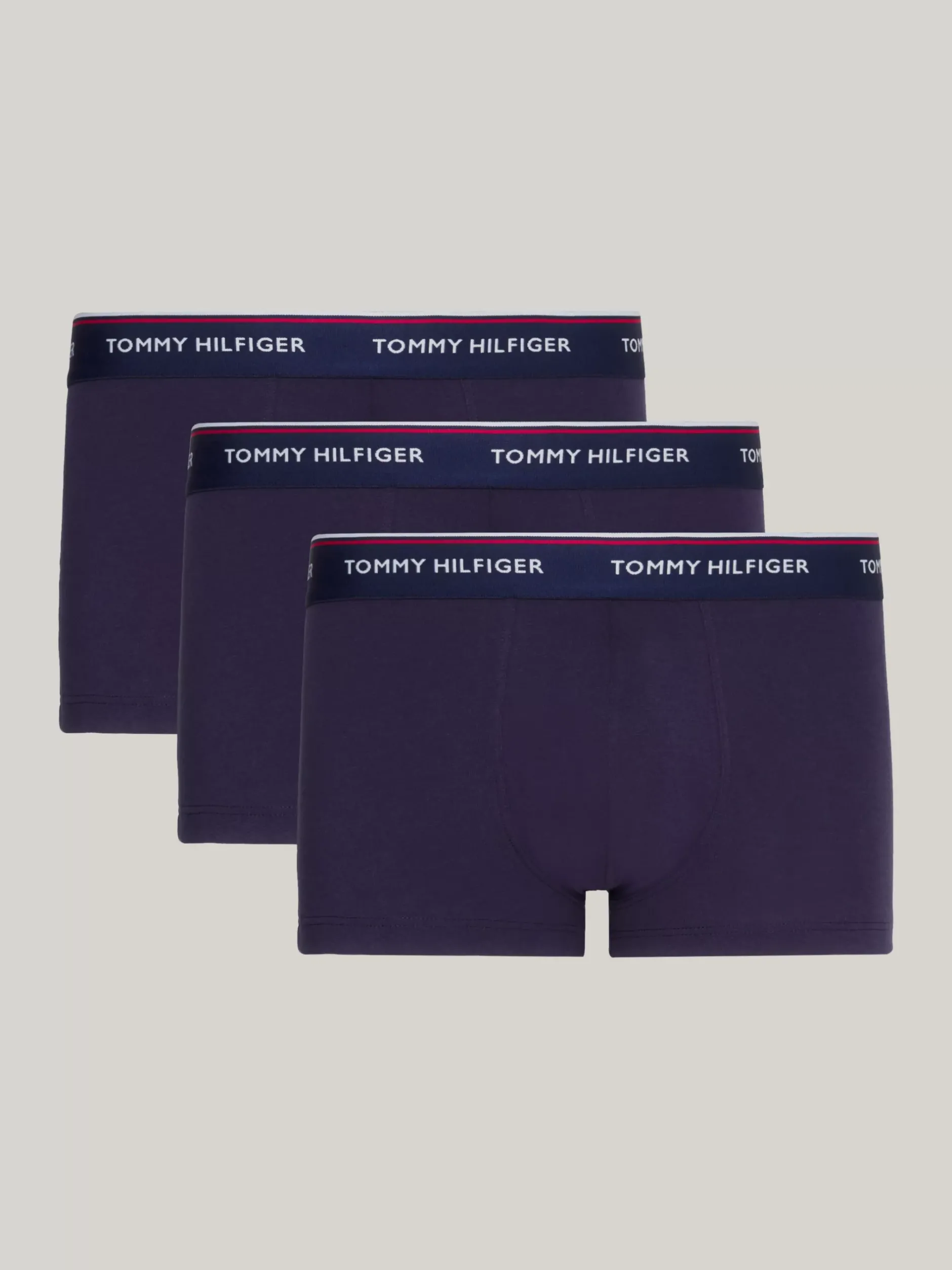 Kąpielówki|Multipacks*Tommy Hilfiger Zestaw 3 Par Obcisłych Bokserek Z Niskim Stanem PEACOAT