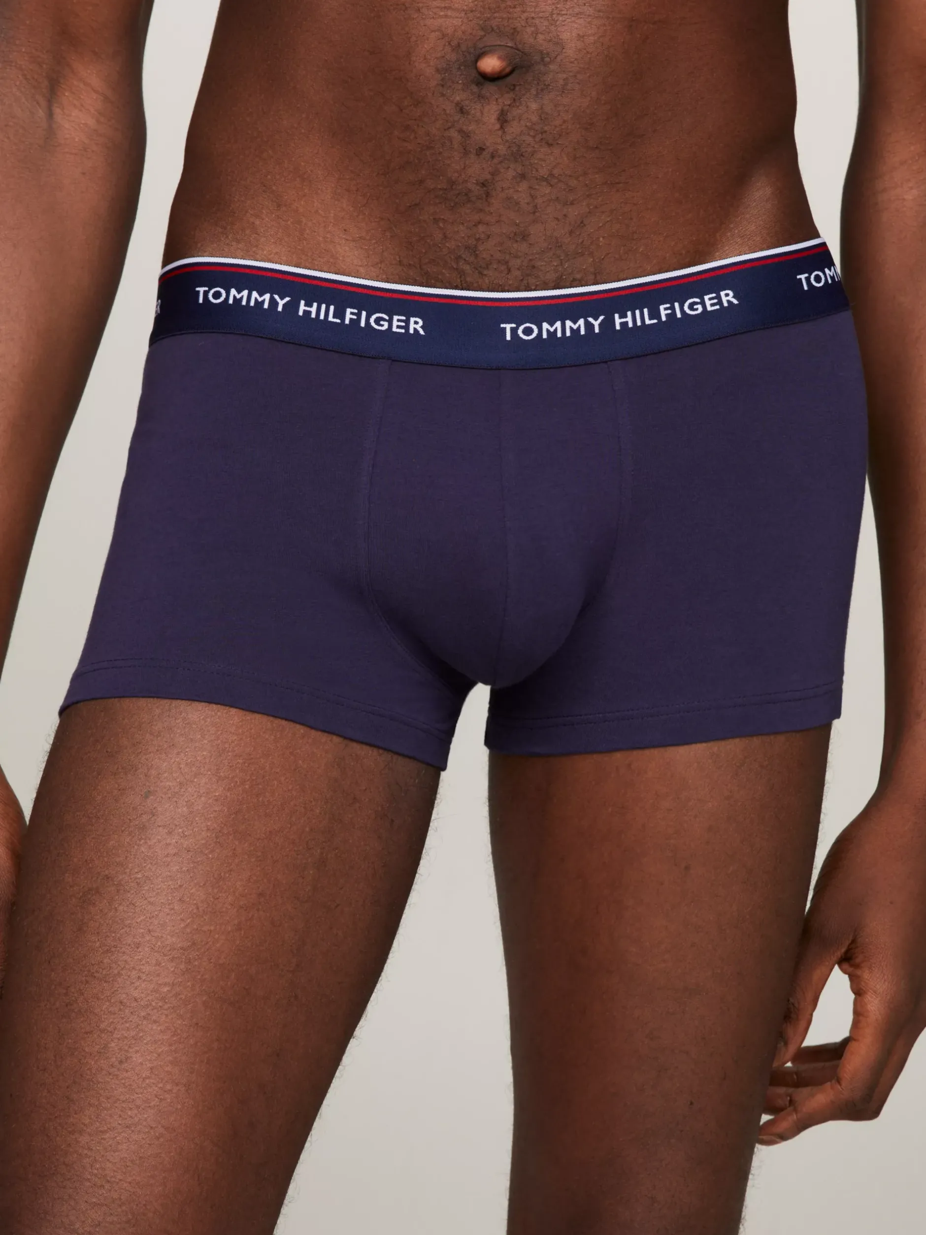 Kąpielówki|Multipacks*Tommy Hilfiger Zestaw 3 Par Obcisłych Bokserek Z Niskim Stanem PEACOAT