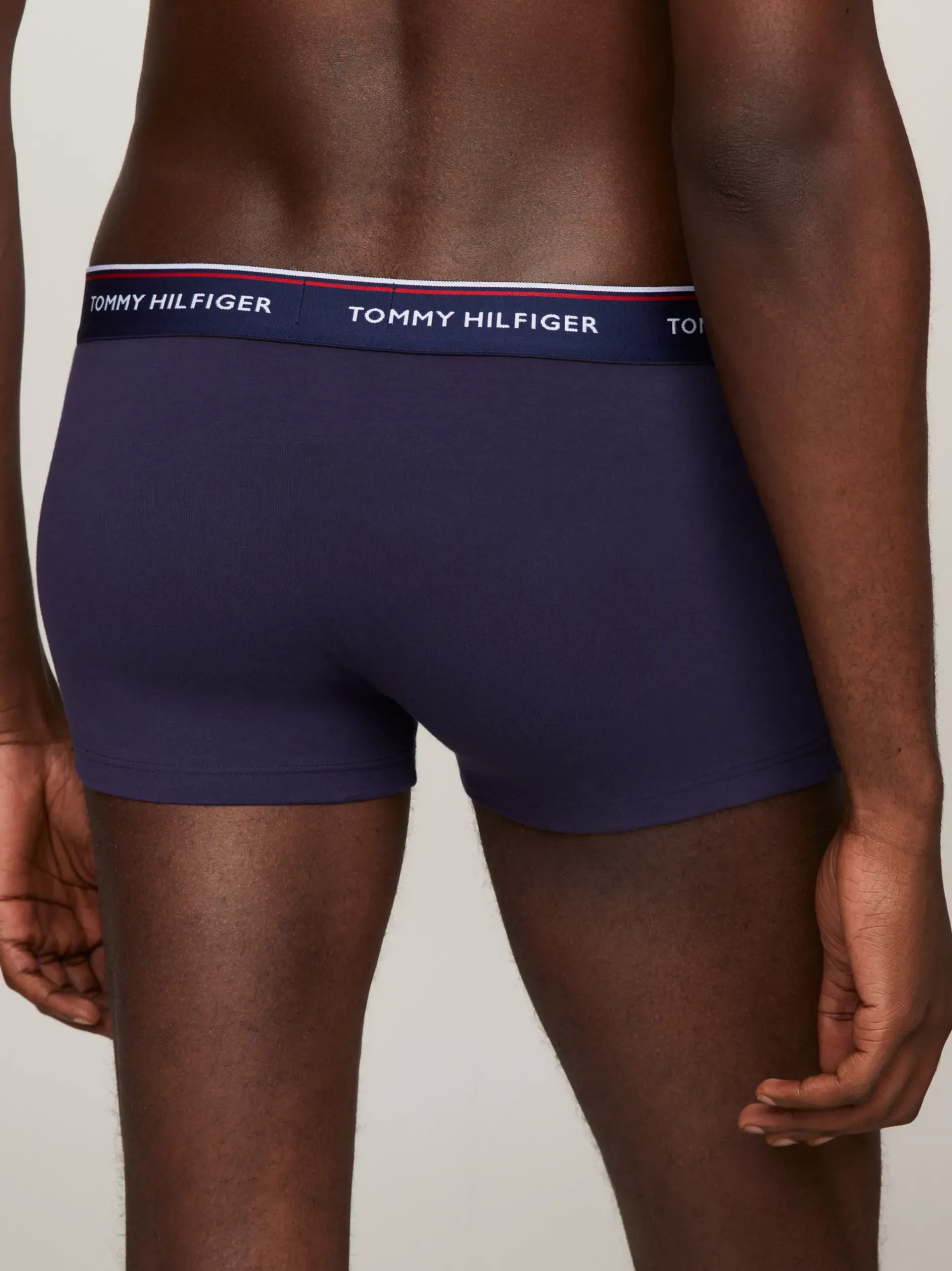 Kąpielówki|Multipacks*Tommy Hilfiger Zestaw 3 Par Obcisłych Bokserek Z Niskim Stanem PEACOAT