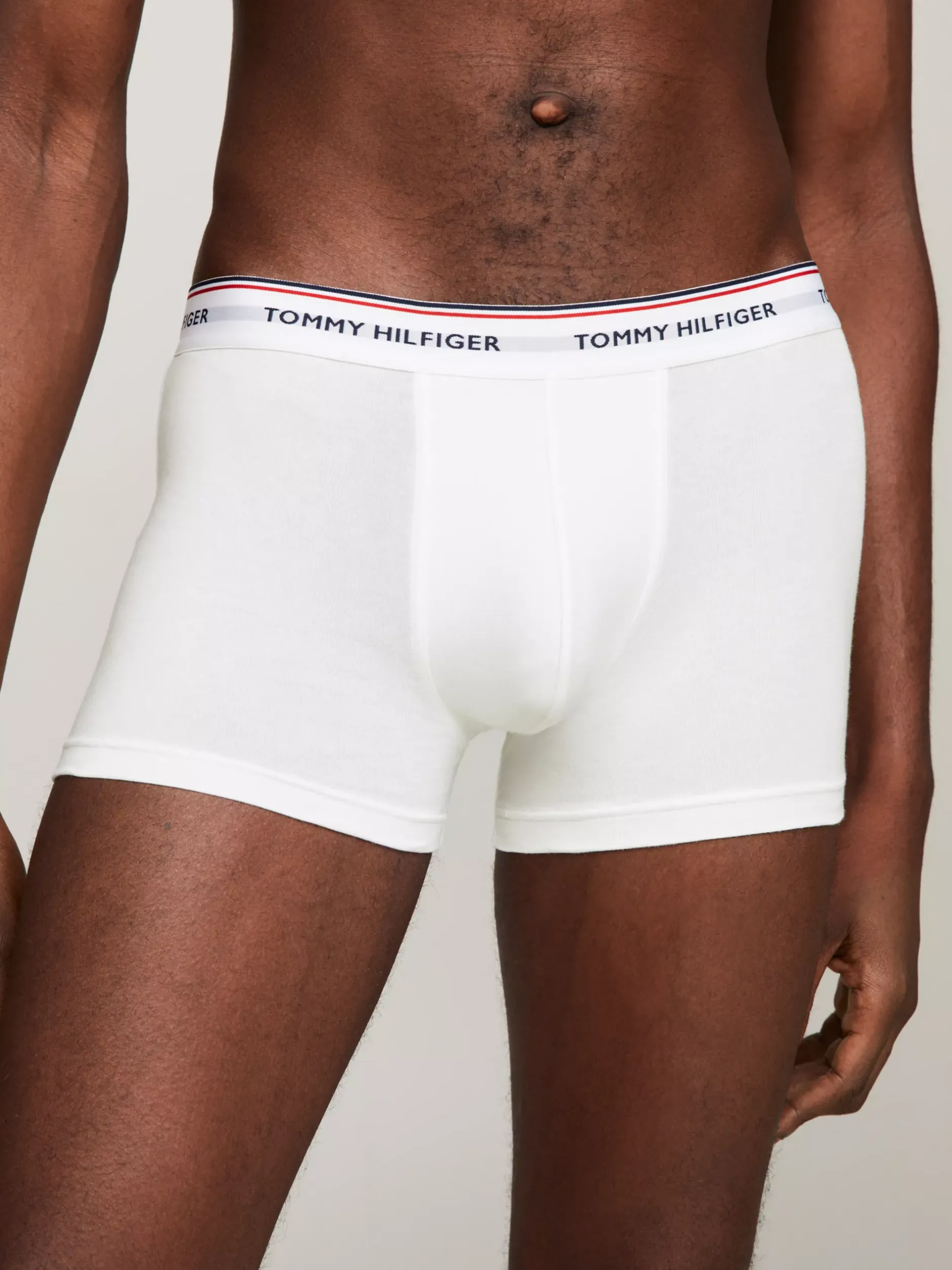 Kąpielówki|Multipacks*Tommy Hilfiger Zestaw 3 Par Obcisłych Bokserek Premium Essential WHITE