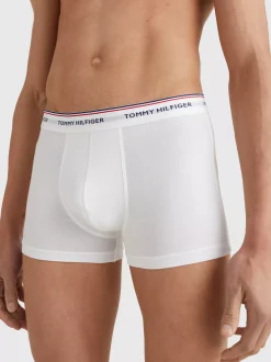 Kąpielówki|Multipacks*Tommy Hilfiger Zestaw 3 Par Obcisłych Bokserek Premium Essential WHITE/TANGO RED/ PEACOAT