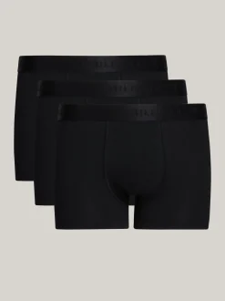 Kąpielówki|Multipacks*Tommy Hilfiger Zestaw 3 Par Obcisłych Bokserek Everyday Lux BLACK/ BLACK / BLACK