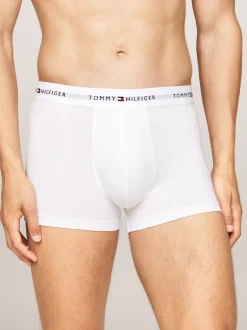 Kąpielówki|Bielizna*Tommy Hilfiger Zestaw 2 Par Obcisłych Bokserek Essential WHITE/WHITE/WHITE
