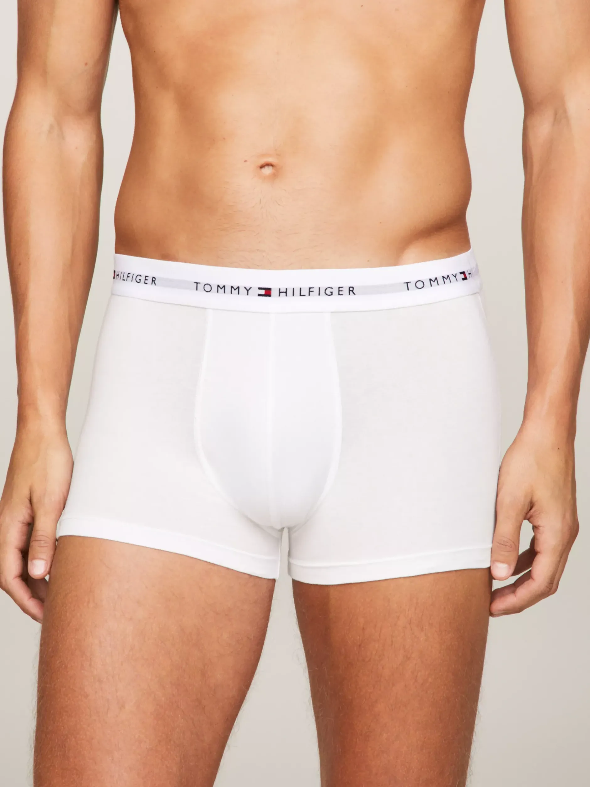 Kąpielówki|Multipacks*Tommy Hilfiger Zestaw 2 Par Obcisłych Bokserek Essential GREY HEATHER/BLACK/WHITE