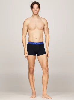 Kąpielówki|Bielizna*Tommy Hilfiger Zestaw 3 Par Obcisłych Bokserek Essential BRIGHT BLUE/DEEP CRIM/DEEP ROUGE