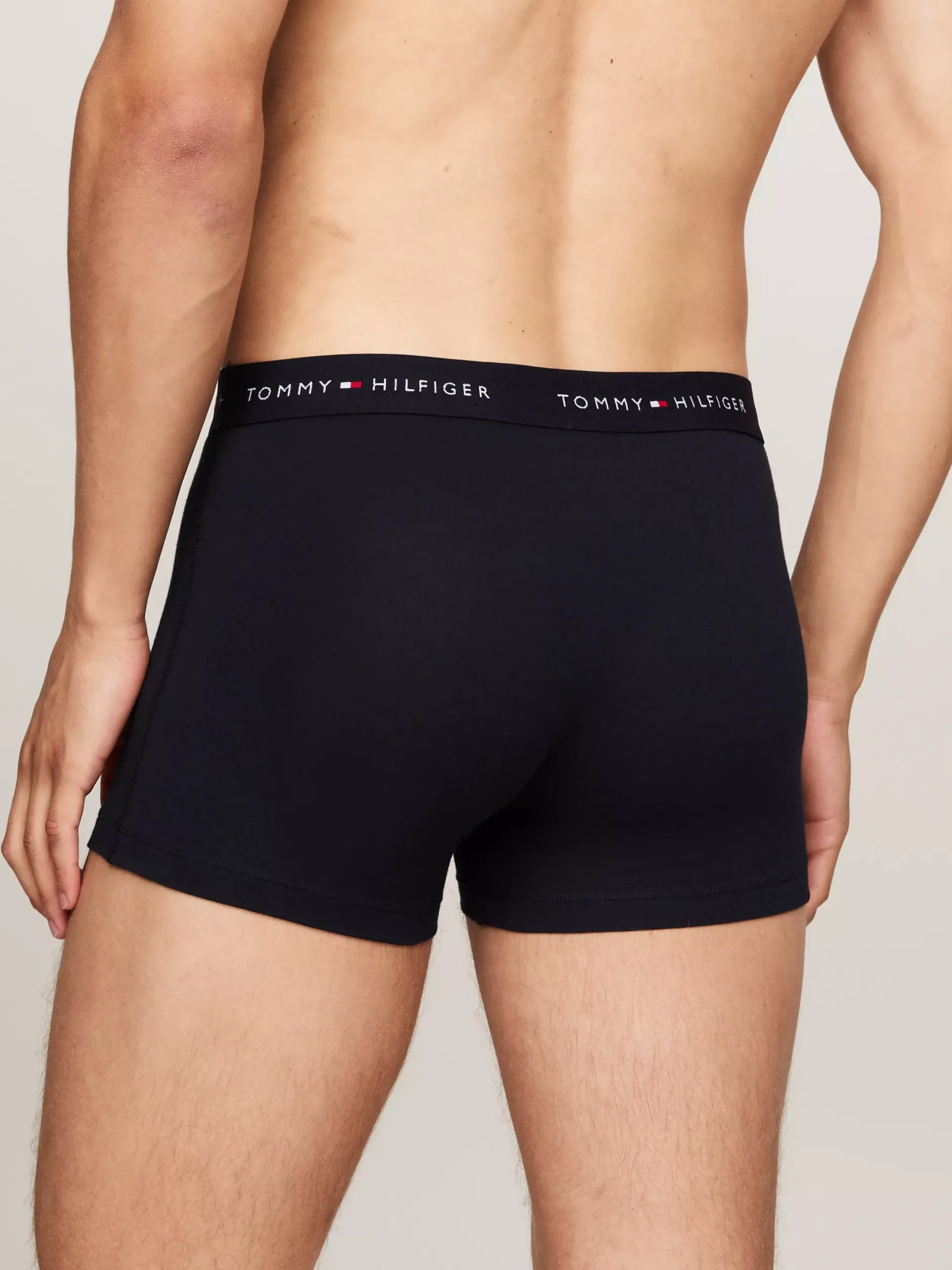 Kąpielówki|Bielizna*Tommy Hilfiger Zestaw 3 Par Obcisłych Bokserek Essential MID TURQ/ORANGE THUNDER/DES SKY