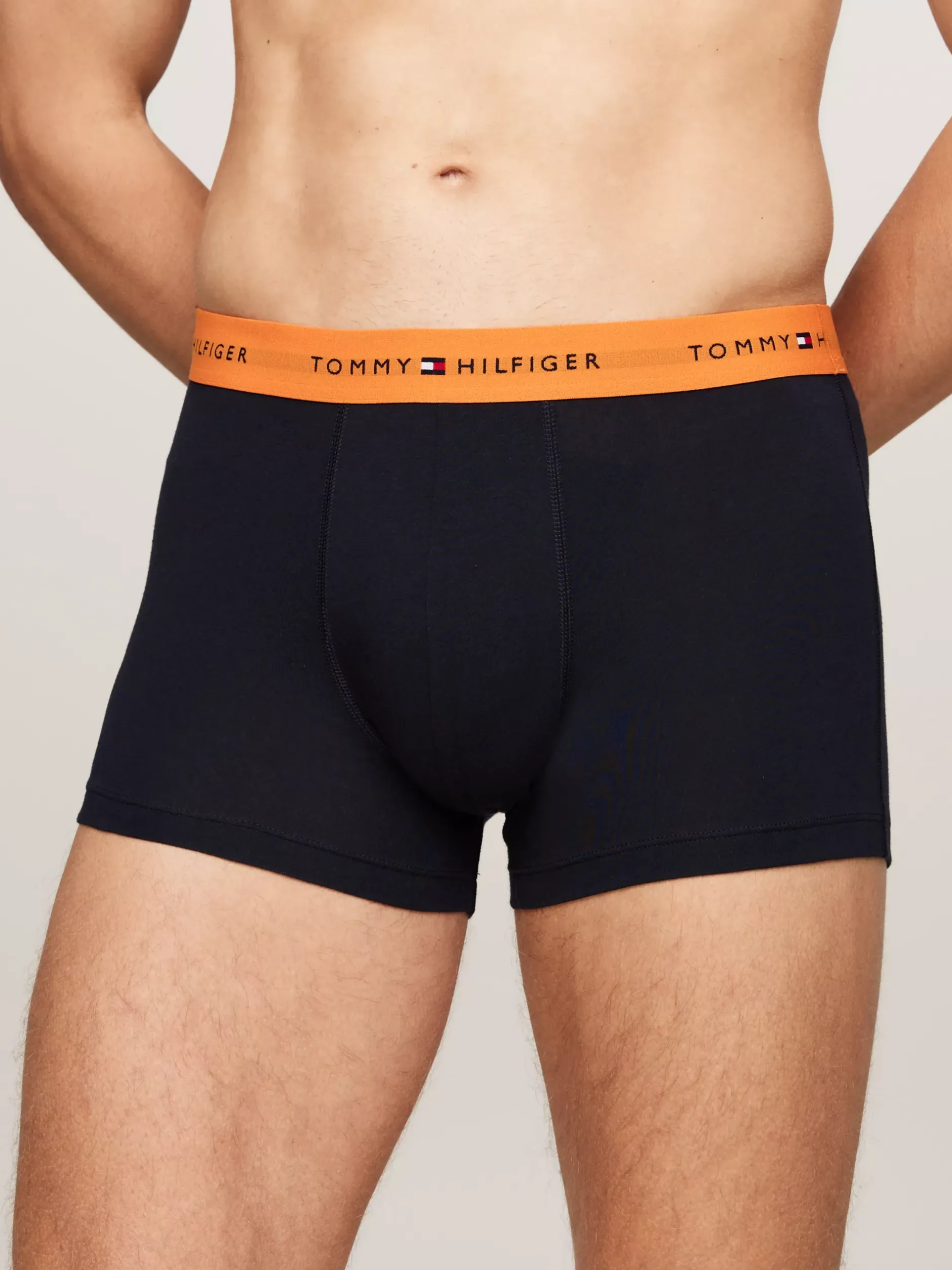 Kąpielówki|Bielizna*Tommy Hilfiger Zestaw 3 Par Obcisłych Bokserek Essential MID TURQ/ORANGE THUNDER/DES SKY