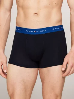 Kąpielówki|Bielizna*Tommy Hilfiger Zestaw 3 Par Obcisłych Bokserek Essential DARK MAGMA/VIB INDIGO/CITY YELLOW