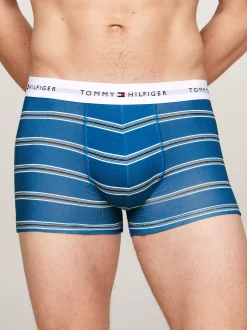 Kąpielówki|Bielizna*Tommy Hilfiger Zestaw 3 Par Obcisłych Bokserek Z Logo STRIPE/MIL DENIM/VIBRANT INDIGO