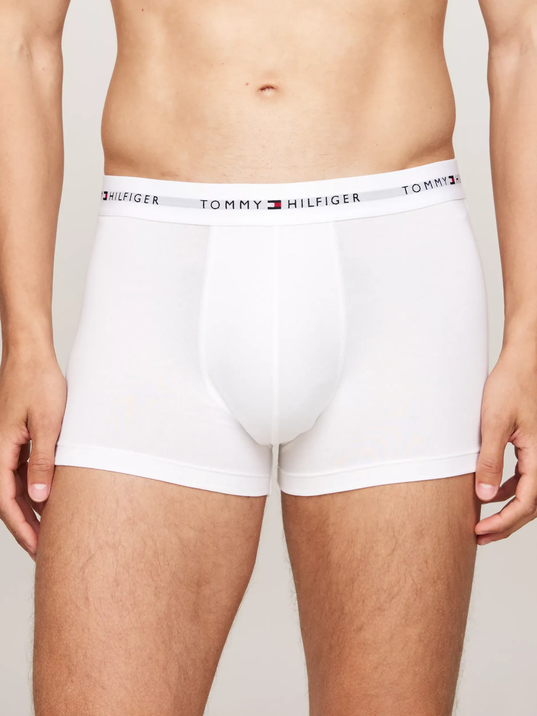 Kąpielówki|Bielizna*Tommy Hilfiger Zestaw 3 Par Obcisłych Bokserek Z Logo OUTLINE AOP/WHITE/PRIMARY RED