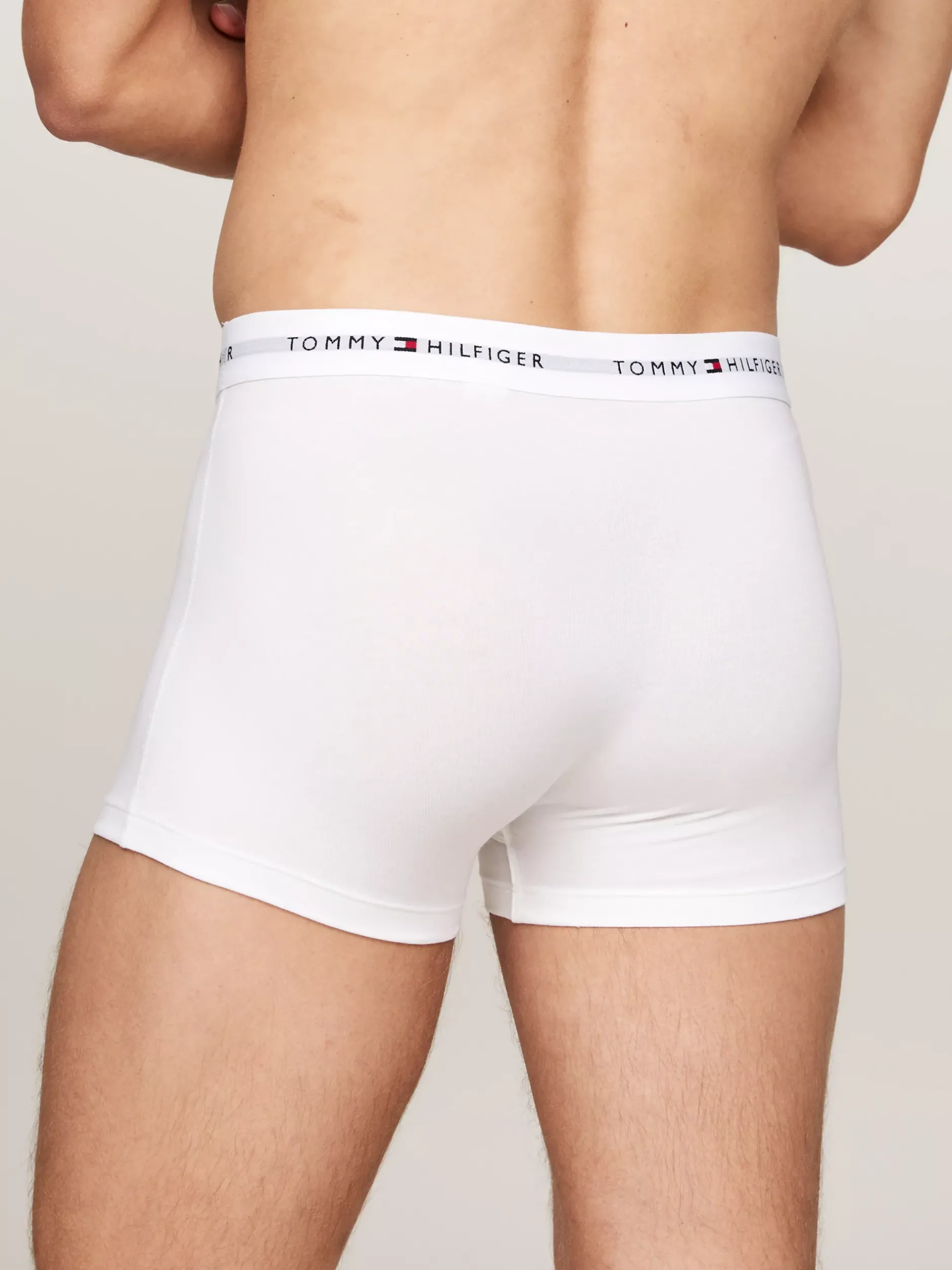 Kąpielówki|Bielizna*Tommy Hilfiger Zestaw 3 Par Obcisłych Bokserek Z Logo OUTLINE AOP/WHITE/PRIMARY RED