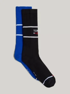 Bielizna & Skarpetki|Underwear & Socks*Tommy Hilfiger Zestaw 2 Par Skarpet Z Logo BLUEBLACK