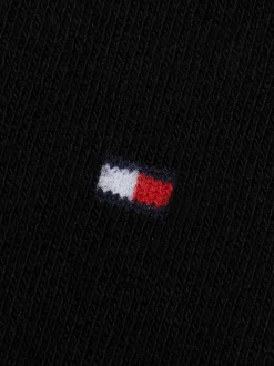 Skarpetki*Tommy Hilfiger Zestaw 2 Par Skarpet Z Wyhaftowaną Flagą BLACK