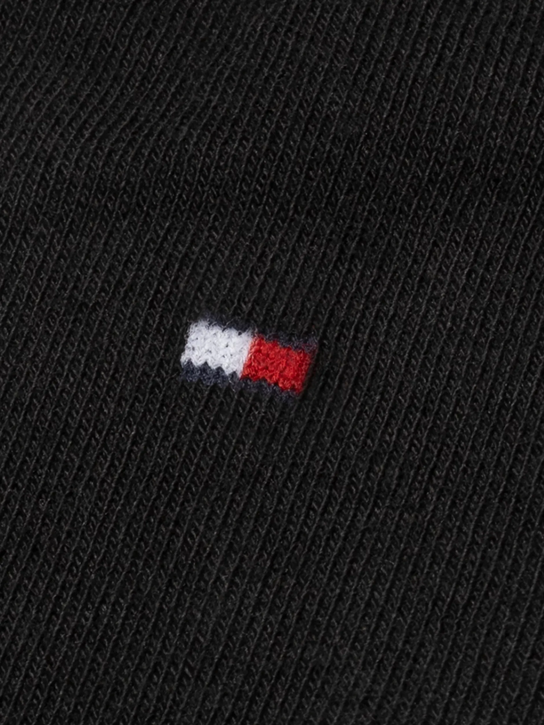 Skarpetki & Rajstopy*Tommy Hilfiger Zestaw 2 Par Skarpet Z Wyhaftowaną Flagą BLACK