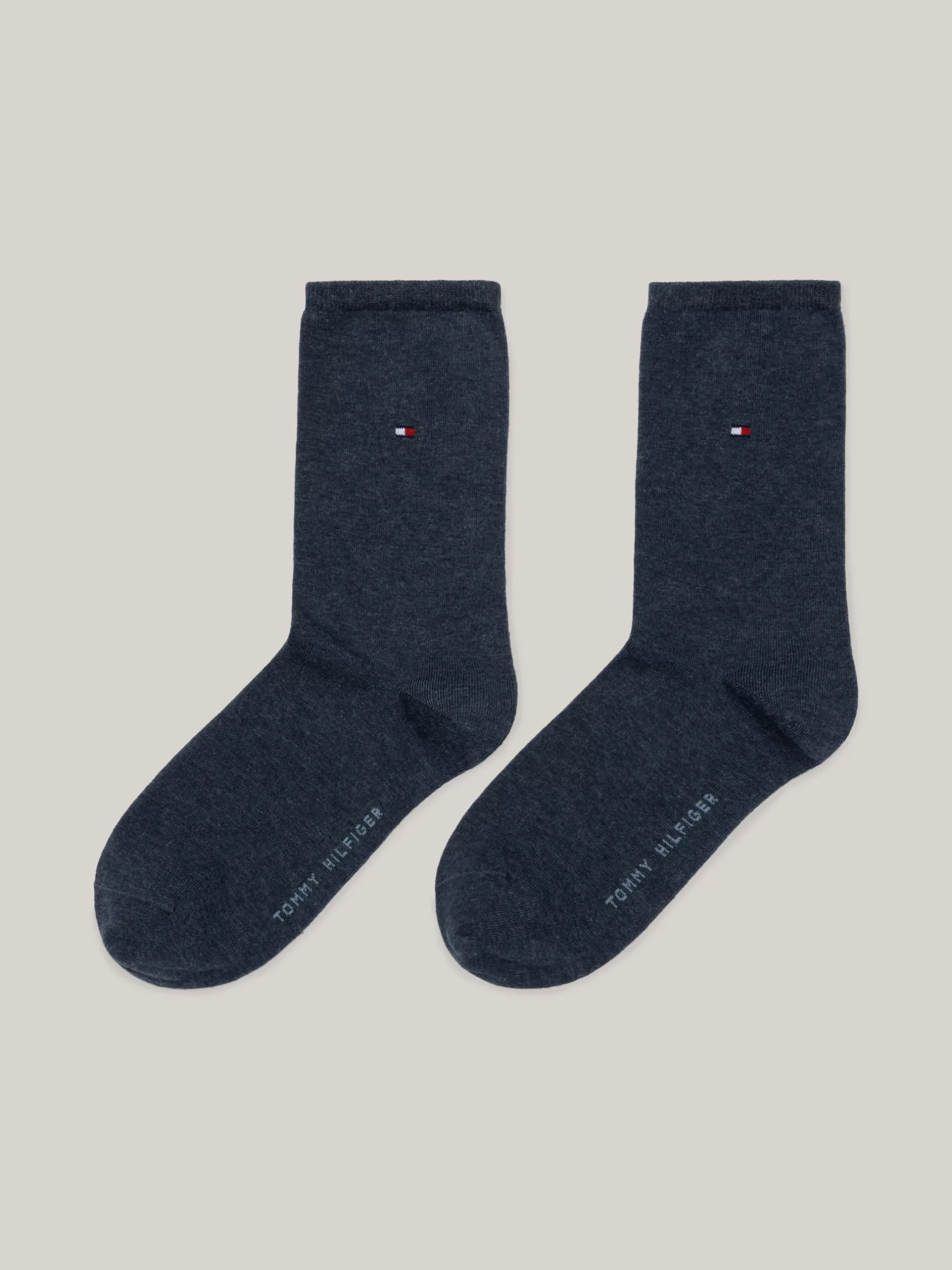 Skarpetki & Rajstopy*Tommy Hilfiger Zestaw 2 Par Skarpet Z Wyhaftowaną Flagą JEANS