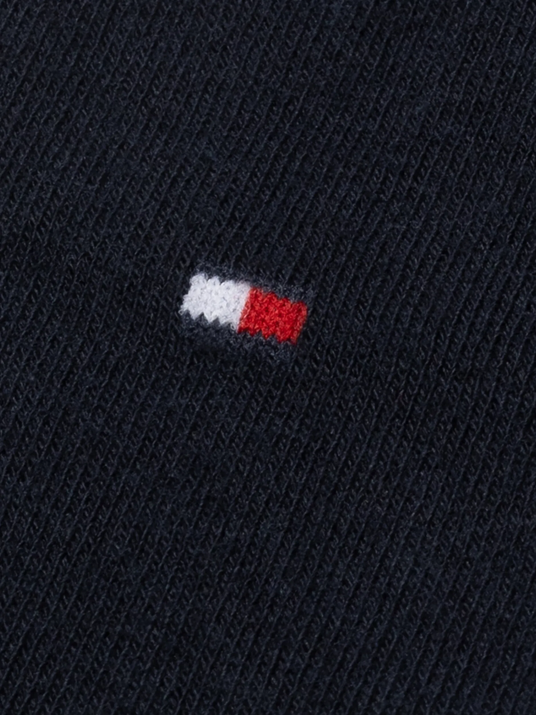 Skarpetki & Rajstopy*Tommy Hilfiger Zestaw 2 Par Skarpet Z Wyhaftowaną Flagą MIDNIGHT BLUE