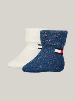 Dziewczynki|Chłopcy*Tommy Hilfiger Zestaw 2 Par Skarpetek NAVY / WHITE