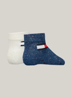 Dziewczynki|Chłopcy*Tommy Hilfiger Zestaw 2 Par Skarpetek NAVY / WHITE