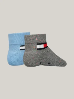 Dziewczynki|Chłopcy*Tommy Hilfiger Zestaw 2 Par Skarpetek GREY / BLUE
