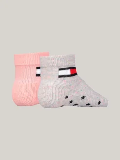 Dziewczynki|Chłopcy*Tommy Hilfiger Zestaw 2 Par Skarpetek PINK COMBO