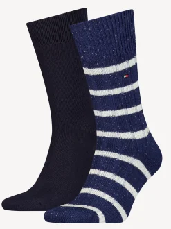 Skarpetki*Tommy Hilfiger Zestaw 2 Par Skarpetek NAVY