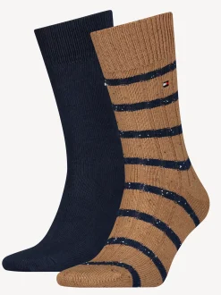 Skarpetki*Tommy Hilfiger Zestaw 2 Par Skarpetek KHAKI