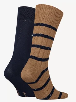 Skarpetki*Tommy Hilfiger Zestaw 2 Par Skarpetek KHAKI