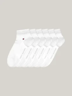 Skarpetki*Tommy Hilfiger Zestaw 6 Par Skarpetek Do Kostki WHITE