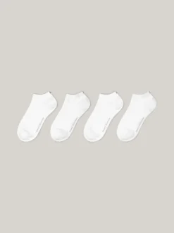 Skarpetki & Rajstopy*Tommy Hilfiger Zestaw 4 Par Skarpetek Sportowych WHITE