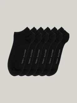 Skarpetki*Tommy Hilfiger Zestaw 6 Par Skarpetek Sportowych BLACK