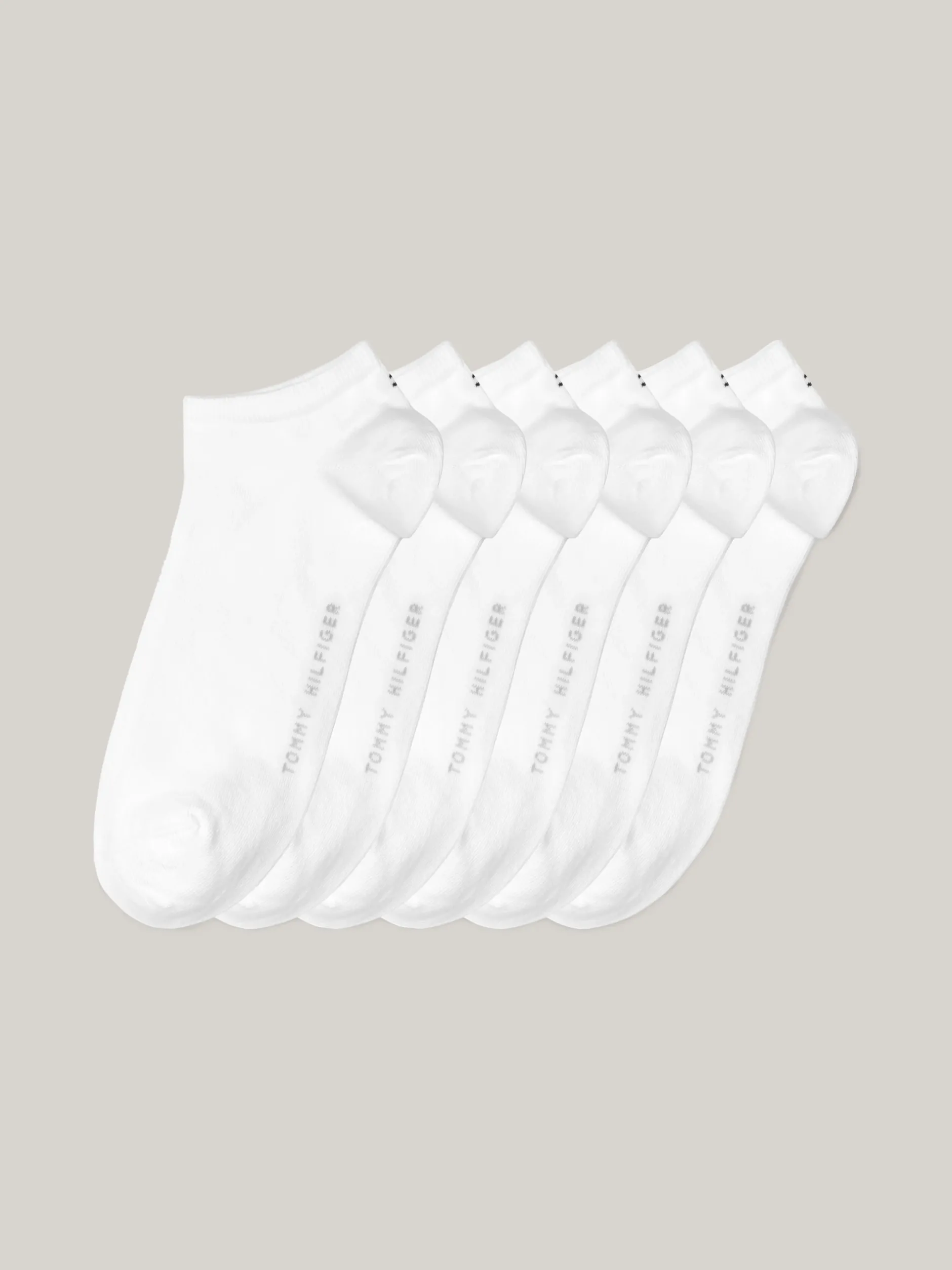 Skarpetki*Tommy Hilfiger Zestaw 6 Par Skarpetek Sportowych WHITE