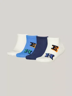 Bielizna & Skarpetki|Underwear & Socks*Tommy Hilfiger Zestaw 4 Par Skarpetek Sportowych Z Logo NAVY BLUE