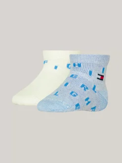 Bielizna & Skarpetki|Underwear & Socks*Tommy Hilfiger Zestaw 2 Par Skarpetek W Litery TOMMY ORIGINAL