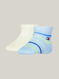Bielizna & Skarpetki|Underwear & Socks*Tommy Hilfiger Zestaw 2 Par Skarpetek W Paski BLUE COMBO