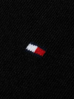 Skarpetki & Rajstopy*Tommy Hilfiger Zestaw 4 Par Skarpetek Z Bawełny Ze Stretchem BLACK