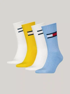 Skarpetki|Skarpetki & Rajstopy*Tommy Hilfiger Zestaw 4 Par Skarpetek Z Flagą BLUE / YELLOW