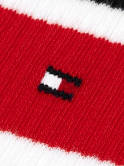 Bielizna & Skarpetki|Underwear & Socks*Tommy Hilfiger Zestaw 4 Par Skarpetek Z Motywem Flagi WHITE