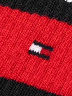 Bielizna & Skarpetki|Underwear & Socks*Tommy Hilfiger Zestaw 4 Par Skarpetek Z Motywem Flagi MIDDLE GREY BLUE