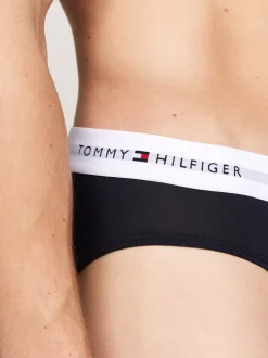 Obcisłe Bokserki|Bielizna*Tommy Hilfiger Zestaw 5 Par Slipów Z Logo WHITE/VIB INDIGO/DARK MAG/DES SKY