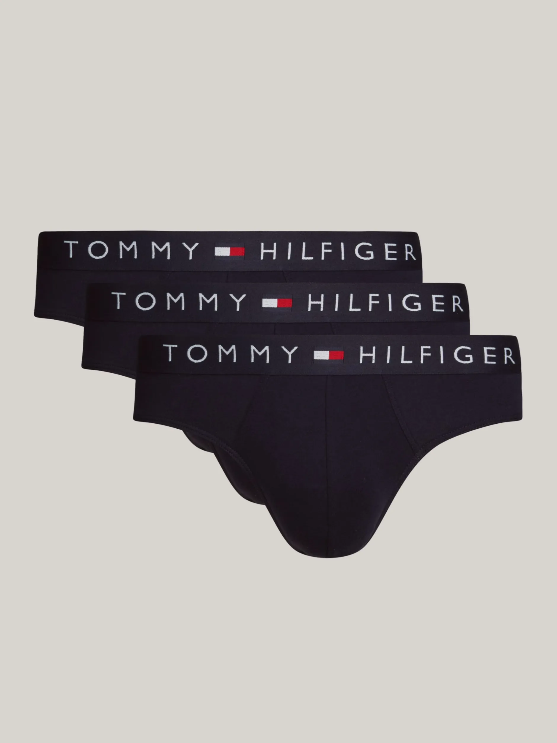 Obcisłe Bokserki|Bielizna*Tommy Hilfiger Zestaw 3 Par Slipów Z Logo TH Original DES SKY/DES SKY/DES SKY