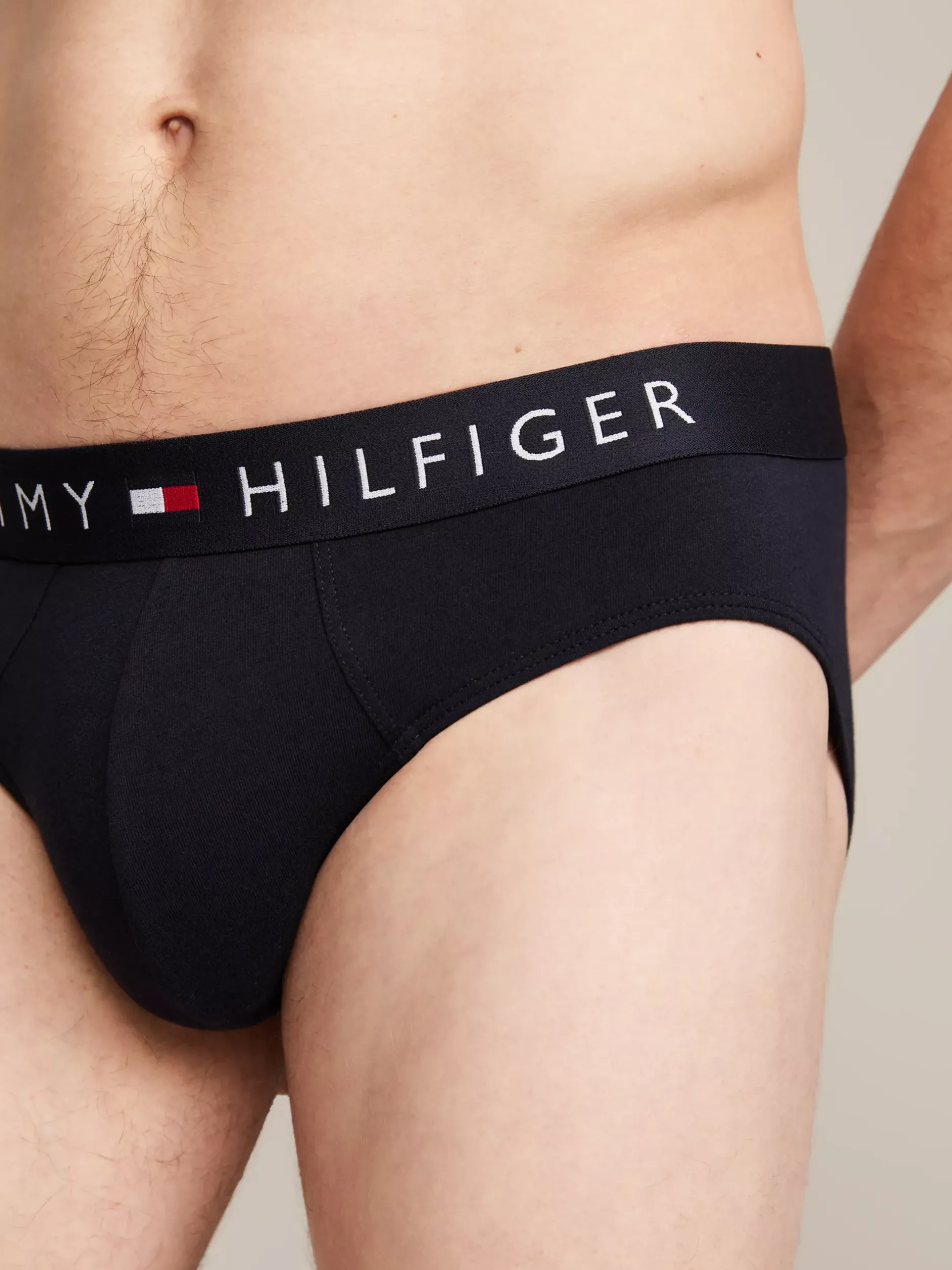 Obcisłe Bokserki|Bielizna*Tommy Hilfiger Zestaw 3 Par Slipów Z Logo TH Original DES SKY/DES SKY/DES SKY
