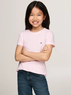 Bielizna & Skarpetki*Tommy Hilfiger Zestaw 2 T-shirtów Essential WHITE/ LIGHT PINK