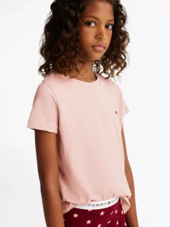 Bielizna & Skarpetki*Tommy Hilfiger Zestaw 2 T-shirtów Essential SOFT ROSE/BALANCED BEIGE