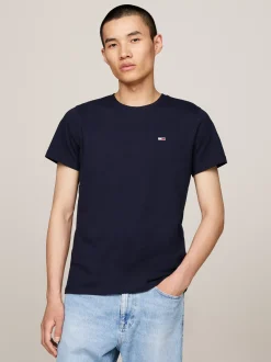 T-Shirty*Tommy Hilfiger Zestaw 2 T-shirtów O Wąskim Kroju NEW CHARCOAL / DARK NIGHT NAVY