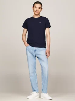 T-Shirty*Tommy Hilfiger Zestaw 2 T-shirtów O Wąskim Kroju NEW CHARCOAL / DARK NIGHT NAVY