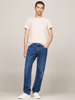 T-Shirty*Tommy Hilfiger Zestaw 2 T-shirtów O Wąskim Kroju NEWSPRINT / WHITE